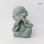 Sculpture moderne inspirée par la philosophie bouddhiste