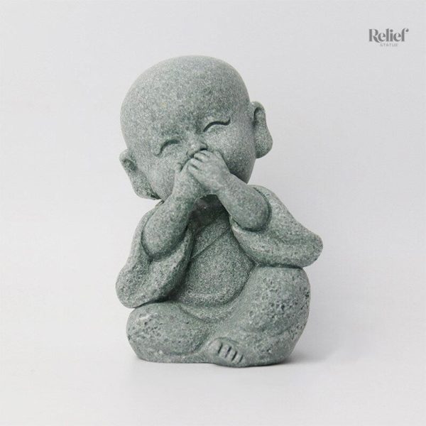 Sculpture moderne inspirée par la philosophie bouddhiste