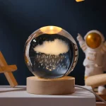 Statue décorative avec lumière en 3D
