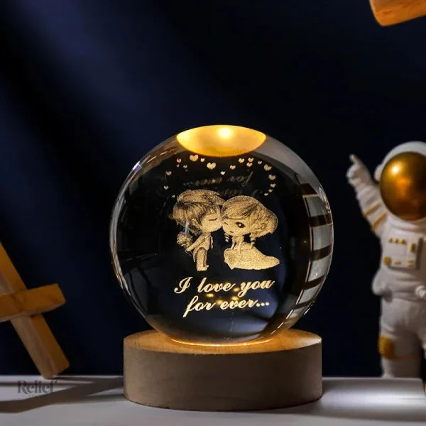 Élément décoratif en forme de boule