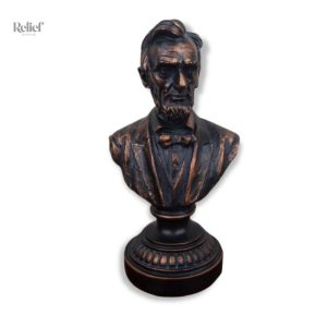 Buste Abraham Lincoln en sculpture décorative