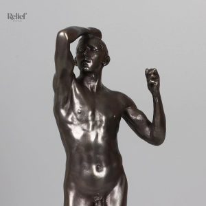 Sculpture Rodin en bronze de 30 cm de hauteur