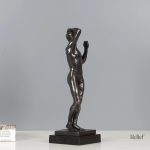 Œuvre d'art en bronze, finition élégante