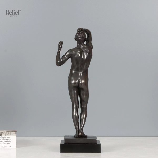 Sculpture en bronze de Rodin, design classique