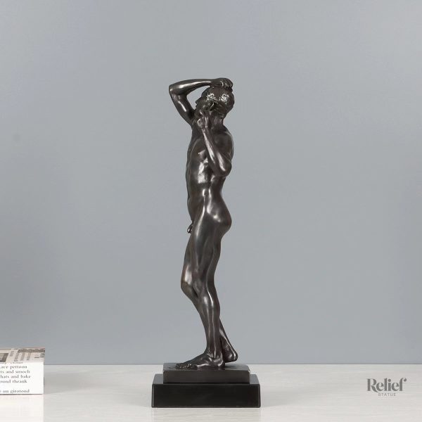 Figure en bronze de Rodin, art intemporel
