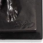 L'Âge d'Airain, statue en bronze pour décor intérieur