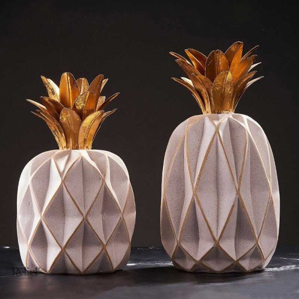 Sculpture originale ananas, touche artistique pour votre déco