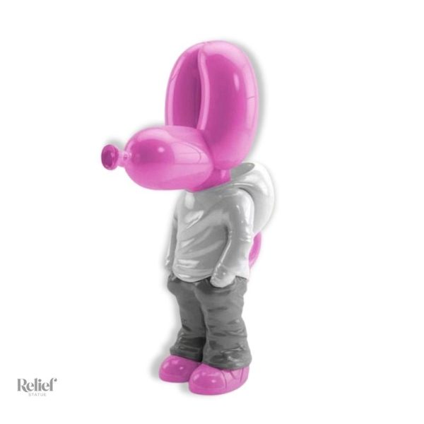 balloon-dog-sculpture-1 Statue Chien Balloon Debout en sculpture décorative