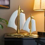 Bateau design sculpture pour décoration intérieure