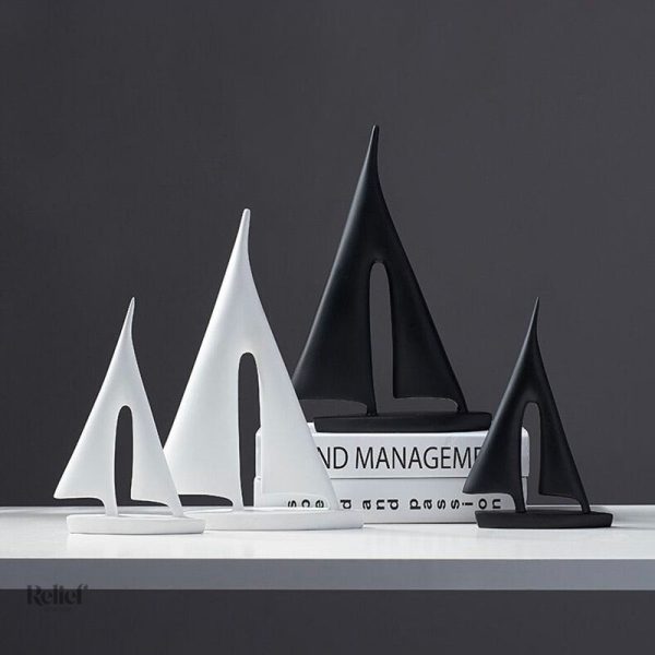Sculpture contemporaine bateau pour embellir votre espace