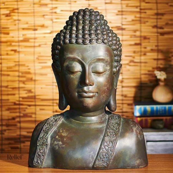 Art moderne Bouddha, statue idéale pour jardin ou patio