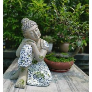 Sculpture de jardin Bouddha en grande taille