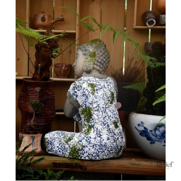 Décoration extérieure Bouddha, statue moderne élégante
