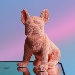 Statue de 19 cm mettant en valeur un Bouledogue