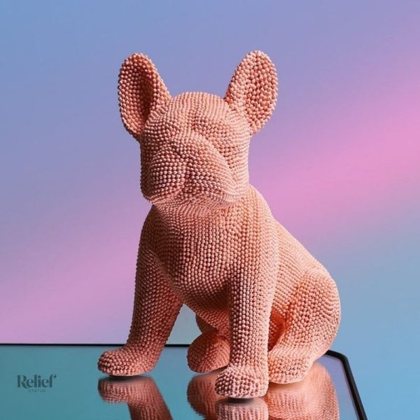 Statue de 19 cm mettant en valeur un Bouledogue