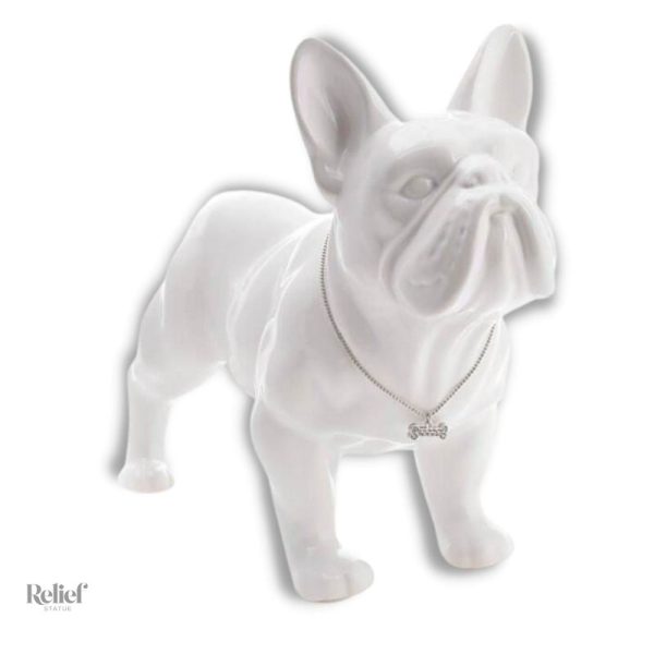 bouledogue-francais-statue-1 Statue Chien Bouledogue Français 20 cm