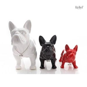 Figurine Chien Bouledogue pour intérieur