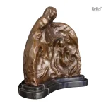 Sculpture art contemporain en bronze