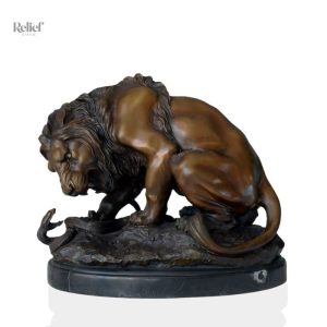 Bronze Barye 30 cm - Statue en bronze véritable
