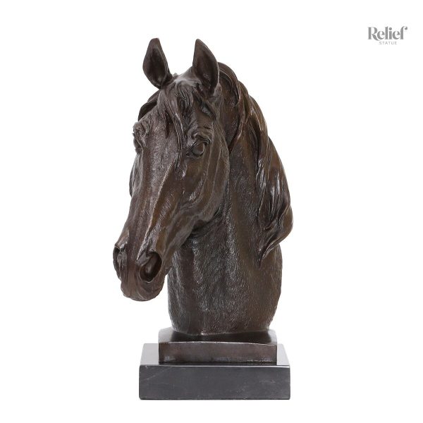 Cheval en bronze 30 cm, pièce d'art unique