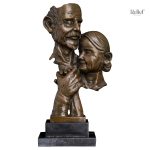 Œuvre en bronze, parfaite pour un cadeau ou intérieur
