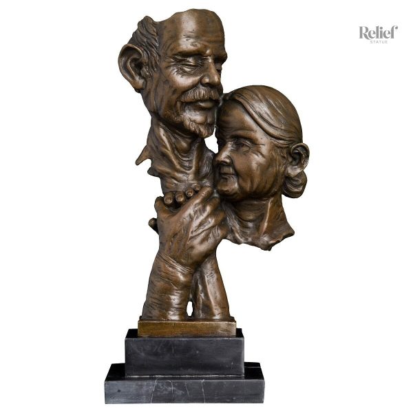 Œuvre en bronze, parfaite pour un cadeau ou intérieur