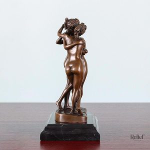 Sculpture 25 cm Les Trois Grâces, art intemporel en bronze