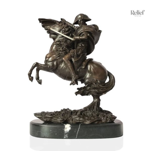 bronze-napoleon-a-cheval-1 Statue Napoléon à Cheval en Bronze 29 cm