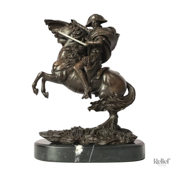 Statue en bronze de Napoléon, 29 cm, unique décor