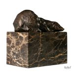 Statue en bronze d'un ours, 13 cm de hauteur