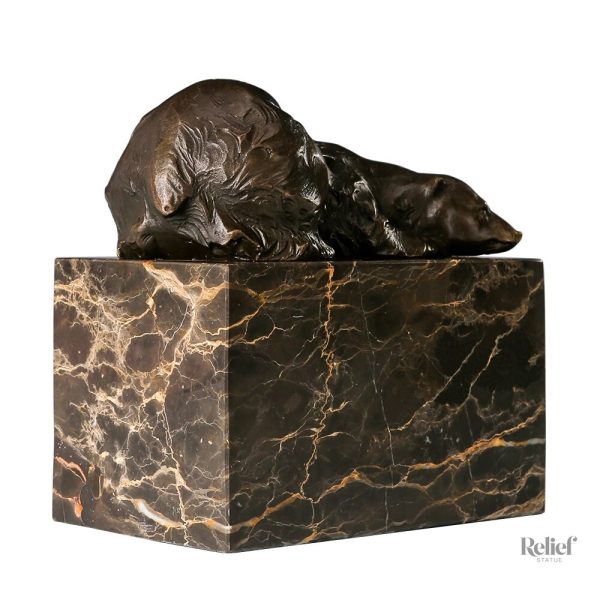 Statue en bronze d'un ours, 13 cm de hauteur