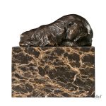 Sculpture ours, bronze authentique, 13 cm