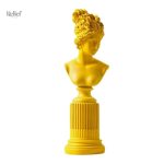 Buste élégant d'Aphrodite, 36 cm, déco artistique