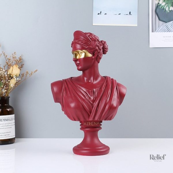 Statue d'Artémis, décor classique 35 cm