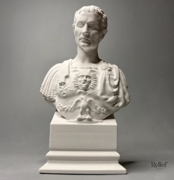Buste César 14 cm en sculpture décorative
