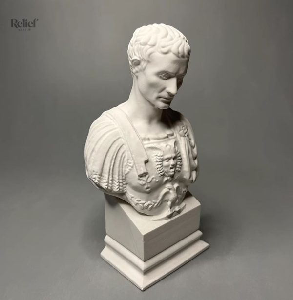 Buste historique de César, 14 cm de hauteur