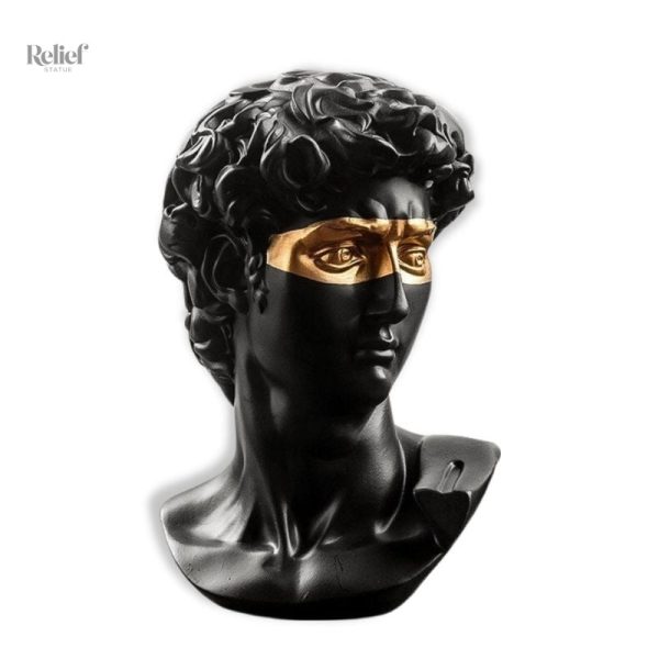 buste-david-1 Buste de David en taille 15 cm, petite statue décorative
