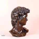 David en bronze véritable, œuvre d'art 25 cm