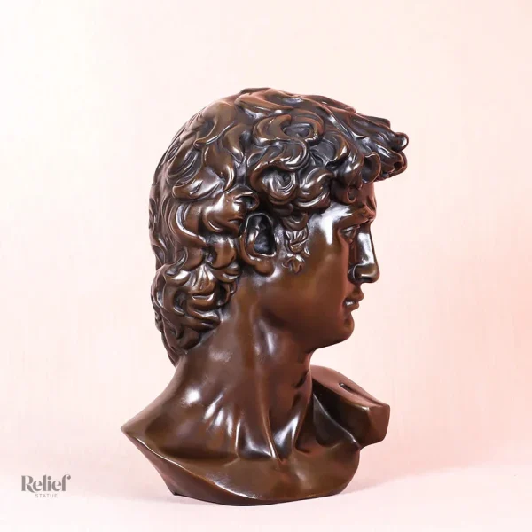 David en bronze véritable, œuvre d'art 25 cm