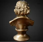 Buste de Beethoven, 30 cm de majesté dorée