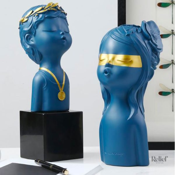 Buste décoratif en sculpture pour un style affirmé