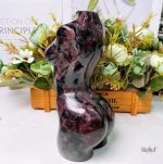 Sculpture femme en pierre, 18 cm, pièce unique pour déco