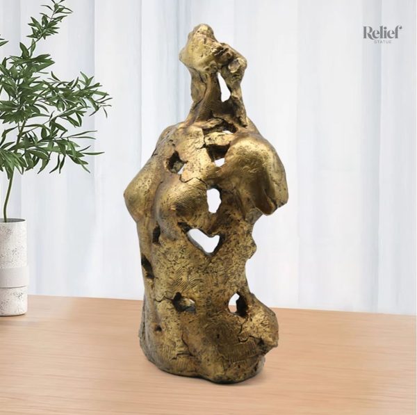 Sculpture femme en résine, design élégant de 27 cm