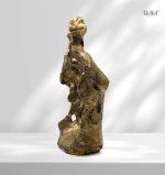 Sculpture de buste femme, résine de 27 cm