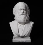 Buste artistique de Karl Marx, 15 cm de hauteur