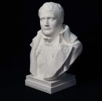 Buste Napoléon, détail artistique en sculpture