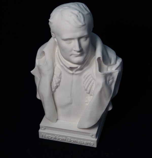 Représentation de Napoléon en buste, 15 cm