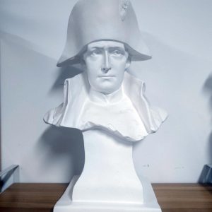Sculpture Napoléon Bonaparte, buste décoratif en résine