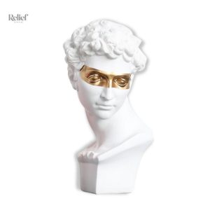 Buste statue grecque David 15 cm ou 30 cm