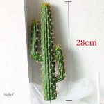 Cactus artificiel 28 cm, décoration d'intérieur moderne